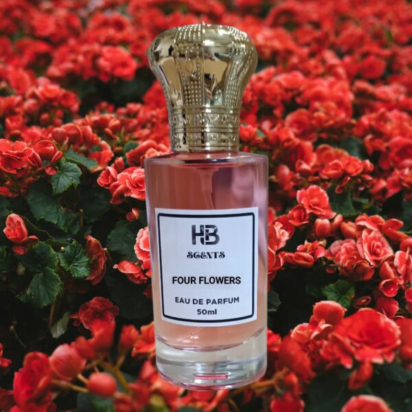 FOUR FLOWERS HB567 (Inspired By RasasiB ArbaB WaradatB)