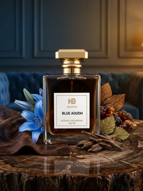 BLUE AOUDH HB821 (Inspired ByHibraheemB AlqurashiB BlueB OudB) Premium