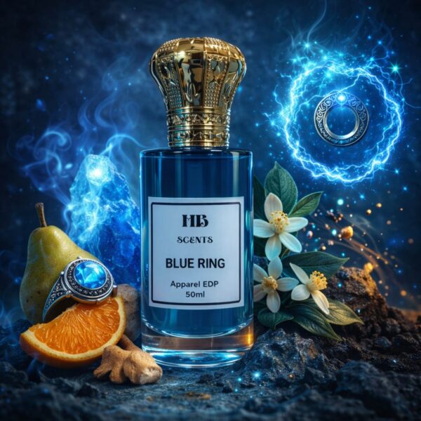 BLUE RING HB916 (Inspired By HexB NihiloB BlueB TalismanB)